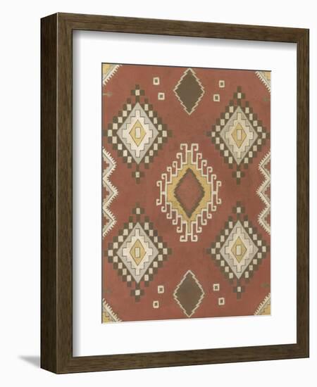 Non-Embellished Native Design II-Megan Meagher-Framed Premium Giclee Print