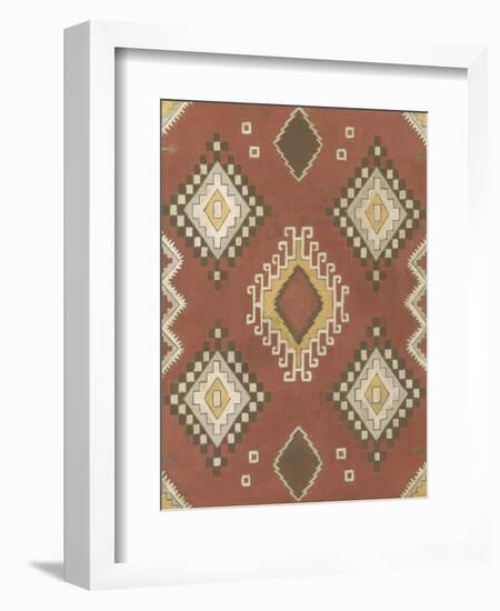 Non-Embellished Native Design II-Megan Meagher-Framed Premium Giclee Print