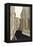 Non-Embellished Streets of Paris I-Megan Meagher-Framed Stretched Canvas