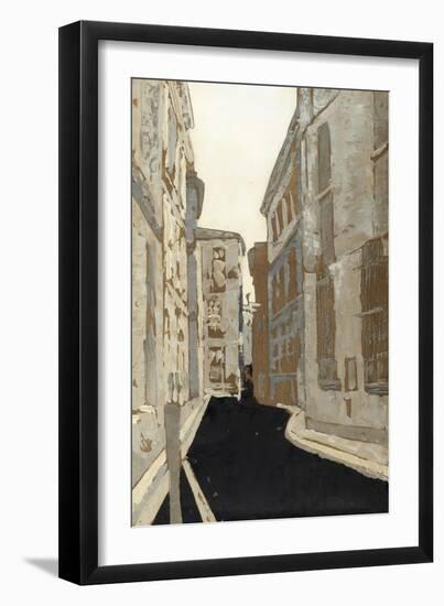 Non-Embellished Streets of Paris I-Megan Meagher-Framed Art Print