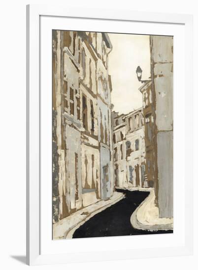 Non-Embellished Streets of Paris II-Megan Meagher-Framed Art Print