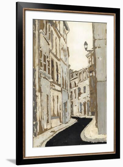 Non-Embellished Streets of Paris II-Megan Meagher-Framed Art Print