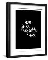 Non Je Ne Regrette Rien-Brett Wilson-Framed Giclee Print