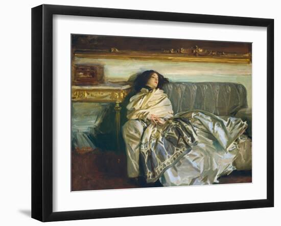 Nonchaloir (Repose), 1911-John Singer Sargent-Framed Art Print