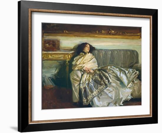 Nonchaloir (Repose), 1911-John Singer Sargent-Framed Art Print