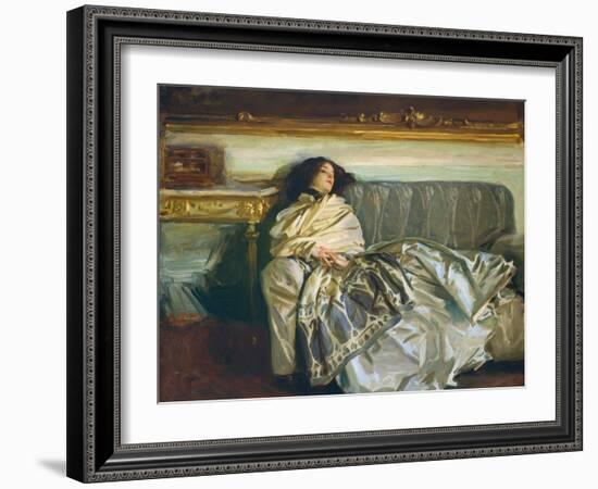 Nonchaloir (Repose), 1911-John Singer Sargent-Framed Art Print