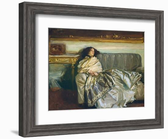 Nonchaloir (Repose), 1911-John Singer Sargent-Framed Art Print