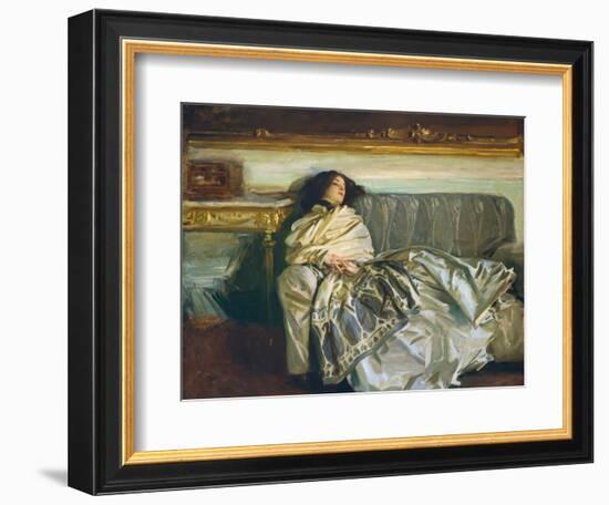 Nonchaloir (Repose), 1911-John Singer Sargent-Framed Art Print