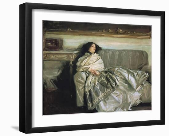 Nonchaloir (Repose)-John Singer Sargent-Framed Art Print