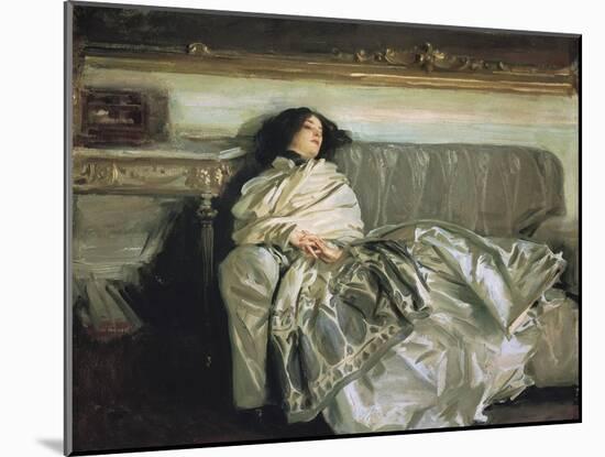 Nonchaloir (Repose)-John Singer Sargent-Mounted Art Print