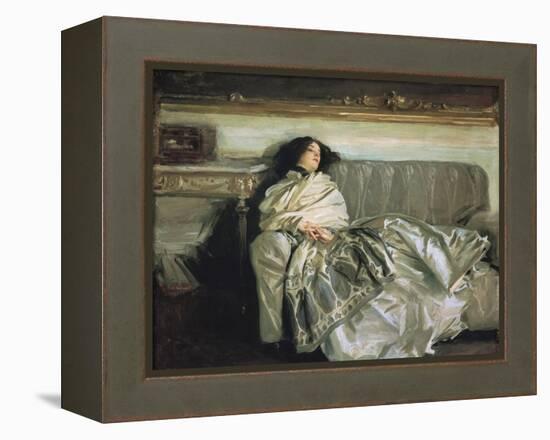 Nonchaloir (Repose)-John Singer Sargent-Framed Stretched Canvas