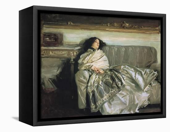 Nonchaloir (Repose)-John Singer Sargent-Framed Stretched Canvas