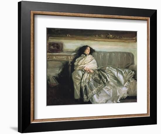 Nonchaloir (Repose)-John Singer Sargent-Framed Art Print