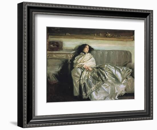 Nonchaloir (Repose)-John Singer Sargent-Framed Art Print