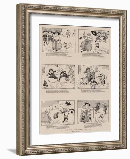 None But the Brave Deserve the Fair-Tom Browne-Framed Giclee Print