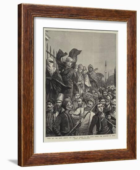 None But the Brave Deserve the Fair-Harry Hamilton Johnston-Framed Giclee Print