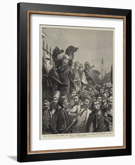 None But the Brave Deserve the Fair-Harry Hamilton Johnston-Framed Giclee Print