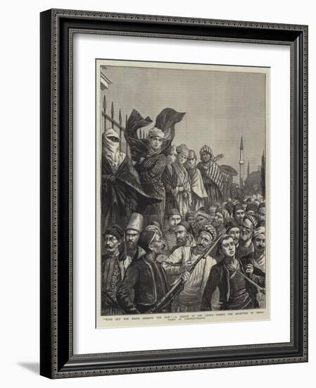 None But the Brave Deserve the Fair-Harry Hamilton Johnston-Framed Giclee Print