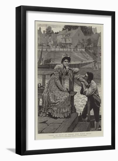 None So Deaf as Those Who Won't Hear-Edmund Blair Leighton-Framed Giclee Print