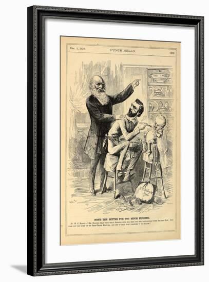 None the Better for Too Much Nursing, 1870-Henry Louis Stephens-Framed Giclee Print