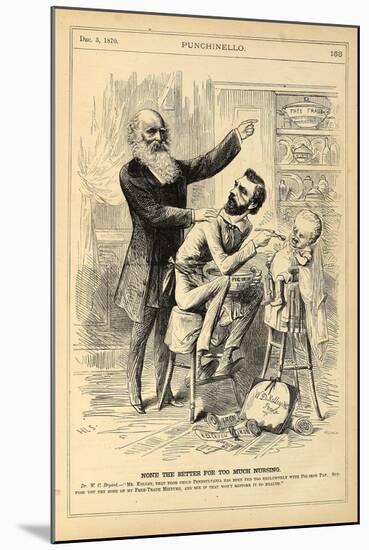 None the Better for Too Much Nursing, 1870-Henry Louis Stephens-Mounted Giclee Print