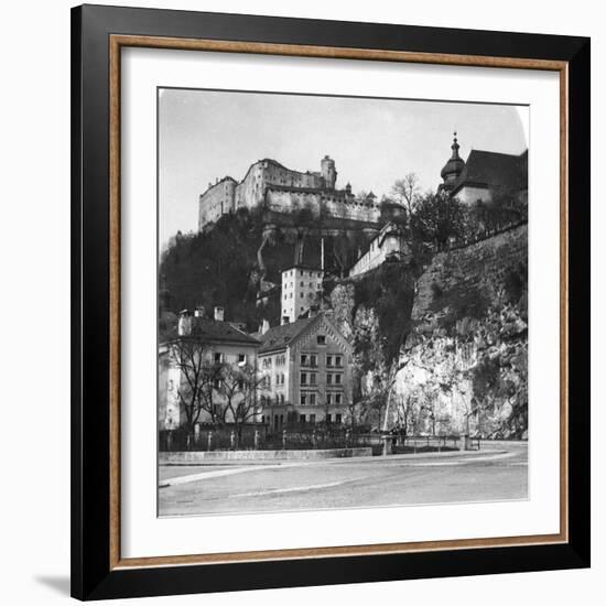 Nonnberg Abbey, Salzburg, Austria, C1900-Wurthle & Sons-Framed Photographic Print
