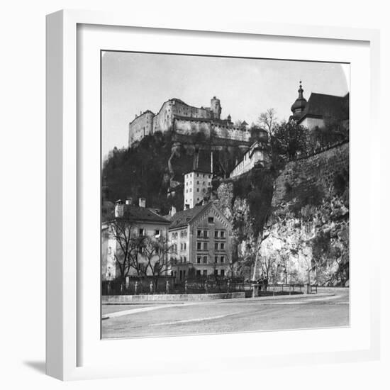 Nonnberg Abbey, Salzburg, Austria, C1900-Wurthle & Sons-Framed Photographic Print