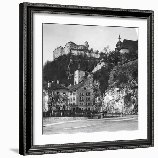 Nonnberg Abbey, Salzburg, Austria, C1900-Wurthle & Sons-Framed Photographic Print