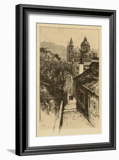 Nonnberg Abbey-null-Framed Art Print