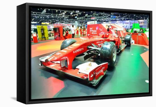 Nonthaburi - December 1: Ferrari Formula 1 Car Display at Thailand International Motor Expo on Dece-Thampapon1-Framed Premier Image Canvas