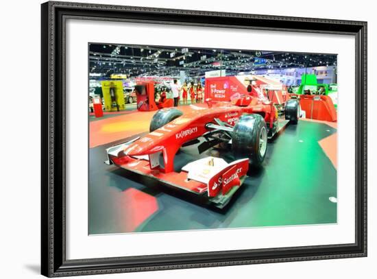 Nonthaburi - December 1: Ferrari Formula 1 Car Display at Thailand International Motor Expo on Dece-Thampapon1-Framed Photographic Print