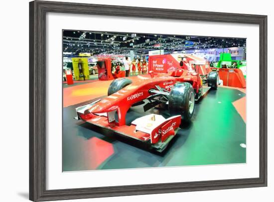 Nonthaburi - December 1: Ferrari Formula 1 Car Display at Thailand International Motor Expo on Dece-Thampapon1-Framed Photographic Print