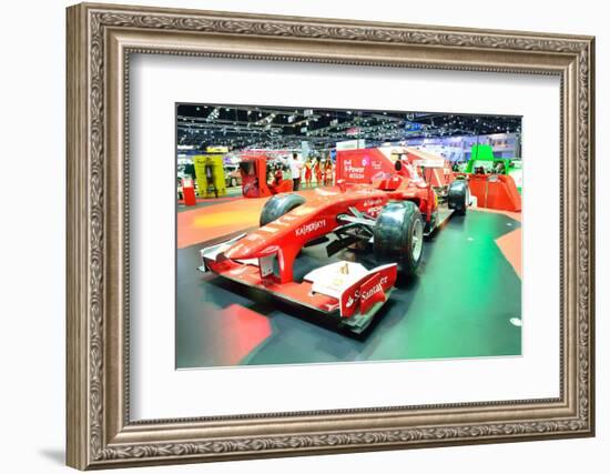 Nonthaburi - December 1: Ferrari Formula 1 Car Display at Thailand International Motor Expo on Dece-Thampapon1-Framed Photographic Print