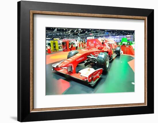 Nonthaburi - December 1: Ferrari Formula 1 Car Display at Thailand International Motor Expo on Dece-Thampapon1-Framed Photographic Print