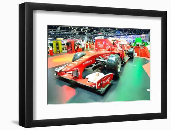 Nonthaburi - December 1: Ferrari Formula 1 Car Display at Thailand International Motor Expo on Dece-Thampapon1-Framed Photographic Print