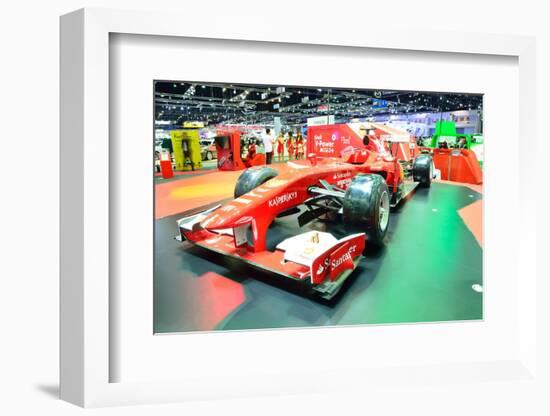 Nonthaburi - December 1: Ferrari Formula 1 Car Display at Thailand International Motor Expo on Dece-Thampapon1-Framed Photographic Print