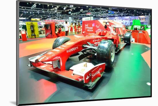 Nonthaburi - December 1: Ferrari Formula 1 Car Display at Thailand International Motor Expo on Dece-Thampapon1-Mounted Photographic Print