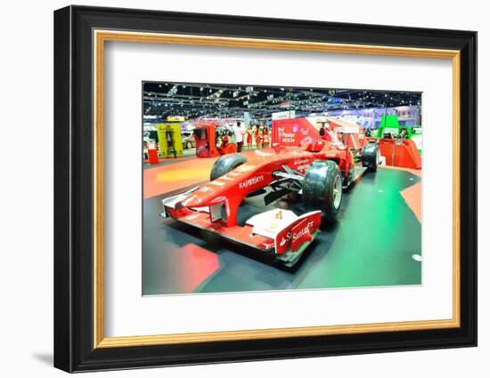 Nonthaburi - December 1: Ferrari Formula 1 Car Display at Thailand International Motor Expo on Dece-Thampapon1-Framed Photographic Print