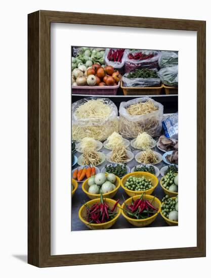 Nonthaburi Market, Bangkok, Thailand, Southeast Asia, Asia-Andrew Taylor-Framed Photographic Print