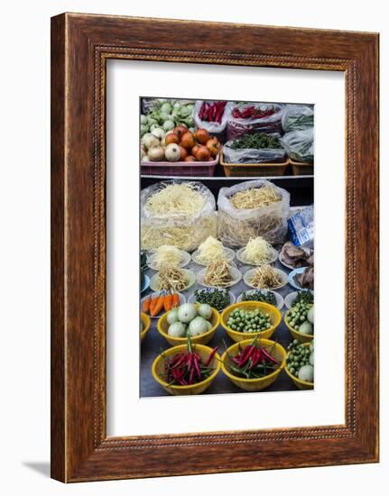 Nonthaburi Market, Bangkok, Thailand, Southeast Asia, Asia-Andrew Taylor-Framed Photographic Print