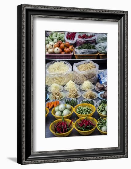 Nonthaburi Market, Bangkok, Thailand, Southeast Asia, Asia-Andrew Taylor-Framed Photographic Print