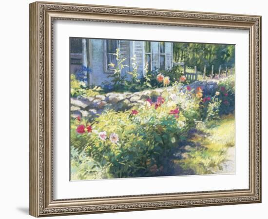 Noon Along the Wall-Christine Debrosky-Framed Giclee Print