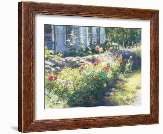 Noon Along the Wall-Christine Debrosky-Framed Giclee Print