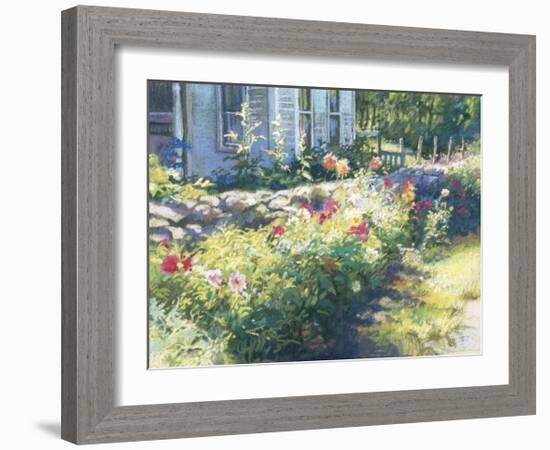 Noon Along the Wall-Christine Debrosky-Framed Giclee Print