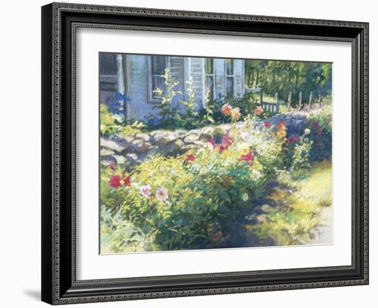 Noon Along the Wall-Christine Debrosky-Framed Giclee Print