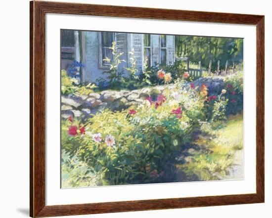 Noon Along the Wall-Christine Debrosky-Framed Giclee Print