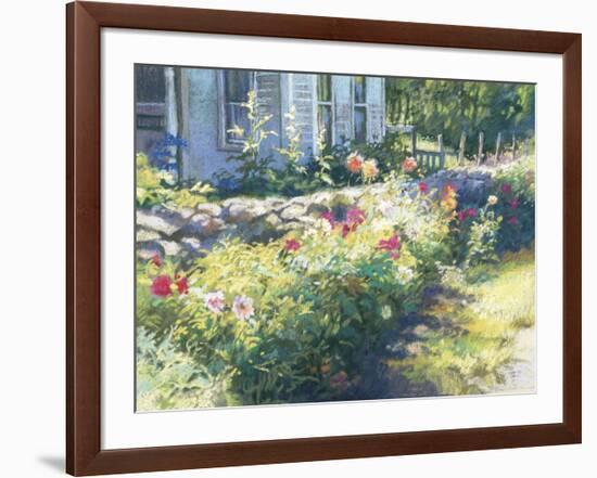 Noon Along the Wall-Christine Debrosky-Framed Giclee Print