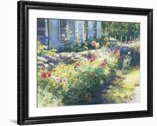 Noon Along the Wall-Christine Debrosky-Framed Giclee Print