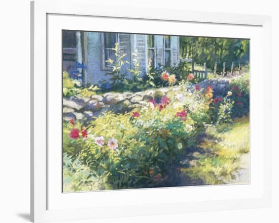 Noon Along the Wall-Christine Debrosky-Framed Giclee Print