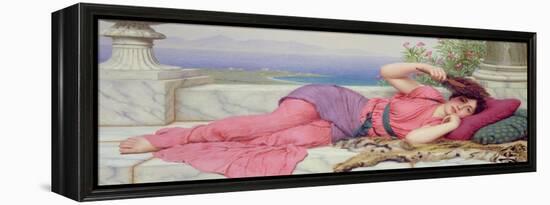 Noon Day Rest, 1910-John William Godward-Framed Premier Image Canvas